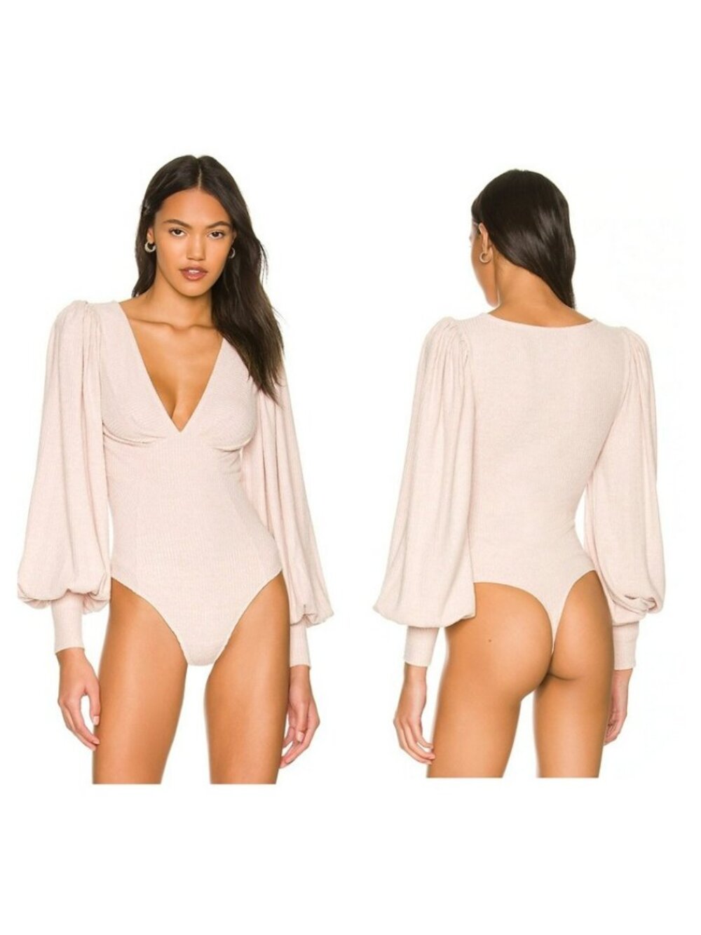 MAJORELLE Sienna Bodysuit - Soft Pink